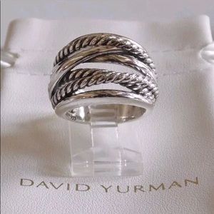 David Yurman Crossover Ring size 8
